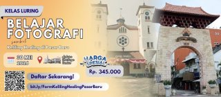 Belajar Fotografi sambil Keliling Healing di Pasar Baru "Smartphone di Tangan, Cerita di Jalan"