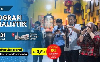 Pelatihan Fotografi Jurnalistik - Luring [Juli]