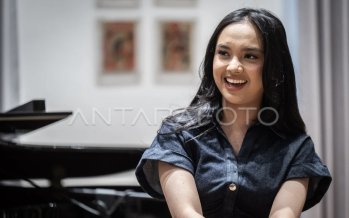 Lyodra nge-rap di soundtrack film live-action Moana